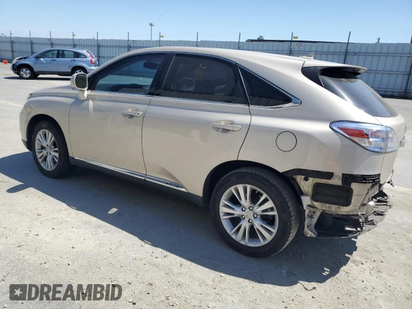 2011 Lexus RX 450h with VIN JTJZB1BA1B2005970, listed as a Copart auction lot 56179425 with 208,308 mi miles and Salvage title. Bid and sale history available at DreamBid. Image 2.
