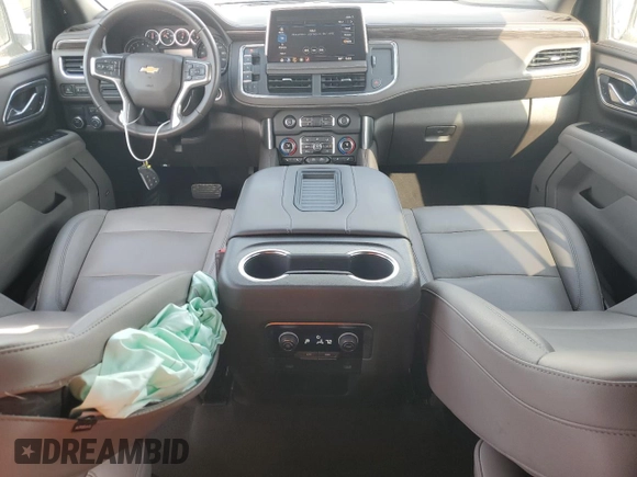 2021 Chevrolet Tahoe LT with VIN 1GNSCNKD5MR402845, listed as a Copart auction lot 51485385 with 68,369 mi miles and Salvage title. Bid and sale history available at DreamBid. Image 8.