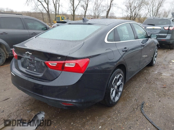 2023 Chevrolet Malibu LT with VIN 1G1ZD5ST0PF118386, listed as a IAAI auction lot 41717633 with 15,051 mi miles and . Bid and sale history available at DreamBid. Image 4.