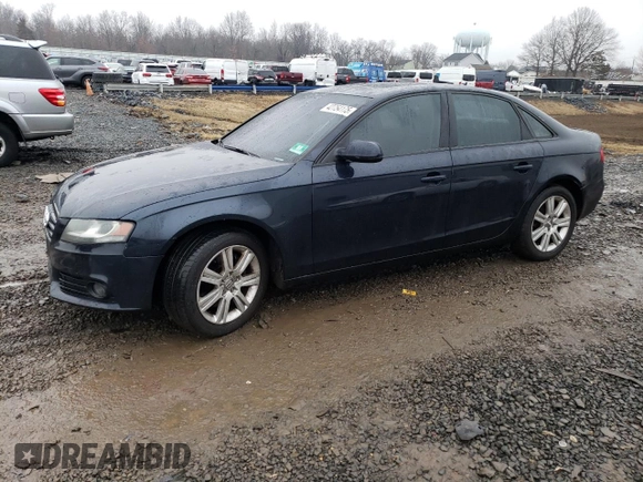 2010 Audi A4 2.0T Premium with VIN WAUAFAFL2AN008774, listed as a Copart auction lot 42754175 with 166,259 mi miles and Salvage Title. Bid and sale history available at carsss.com. Image 1.