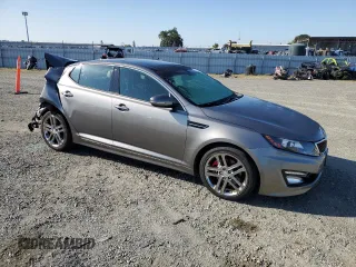 2013 Kia Optima SX with VIN 5XXGR4A65DG148700, listed as a Copart auction lot 54791325 with 20,146 mi miles and Salvage title. Bid and sale history available at DreamBid. Image 4.