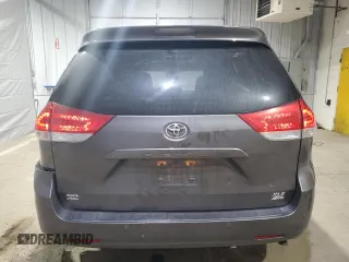 2013 Toyota Sienna XLE with VIN 5TDDK3DC6DS065469, listed as a Copart auction lot 48772565 with 143,966 mi miles and Salvage Title. Bid and sale history available at DreamBid. Image 6.