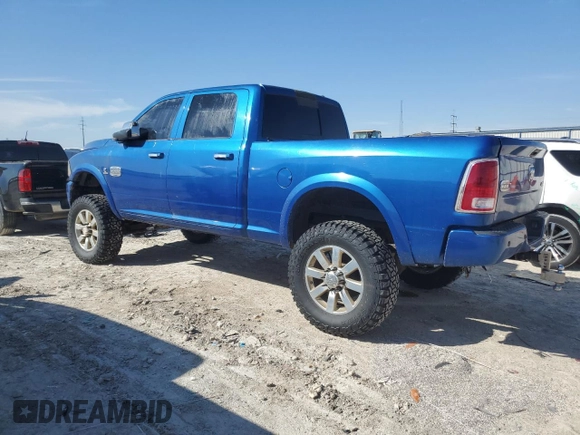 2012 Ram 2500 Laramie Longhorn with VIN 3C6UD5GLXCG185281, listed as a Copart auction lot 45575155 with 218,321 mi miles and Salvage Title. Bid and sale history available at carsss.com. Image 2.