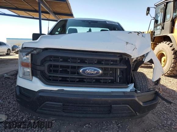 2021 Ford F-150 XL with VIN 1FTMF1C57MKE89519, listed as a Copart auction lot 49420105 with 134,507 mi miles and Salvage title. Bid and sale history available at DreamBid. Image 5.