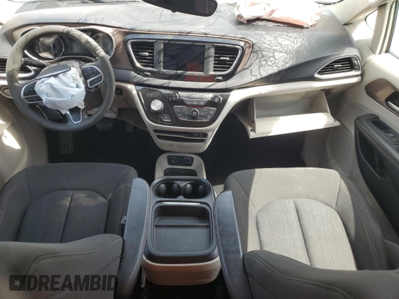 2018 Chrysler Pacifica Touring Plus with VIN 2C4RC1FGXJR279313, listed as a Copart auction lot 57181415 with Not provided miles and Salvage title. Bid and sale history available at DreamBid. Image 8.