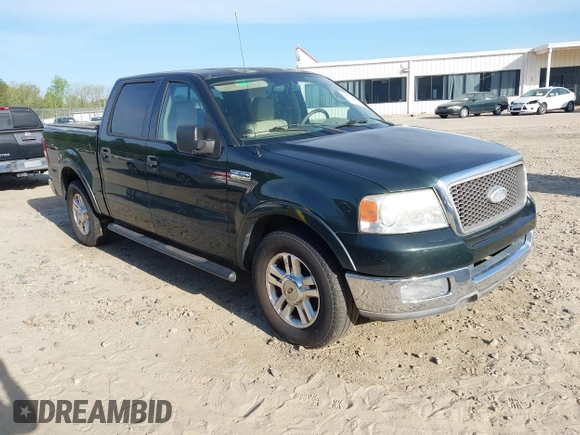 2004 Ford F-150 XLT with VIN 1FTPW12554KB97317, listed as a IAAI auction lot 42076458 with 234,619 mi miles. Bid and sale history available at carsss.com. Image 1.