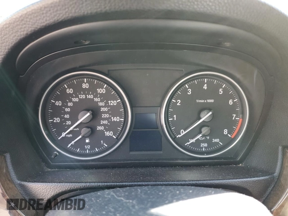 2008 BMW 3 Series 335xi with VIN WBAVD53548A285108, listed as a Copart auction lot 48532675 with 0 mi miles and Salvage Title. Bid and sale history available at carsss.com. Image 9.