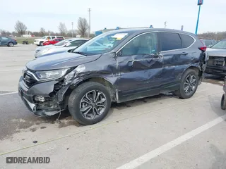 2021 Honda CR-V EX-L with VIN 5J6RW2H8XML008410, listed as a IAAI auction lot 41800858 with 64,167 mi miles. Bid and sale history available at carsss.com. Image 2.