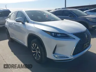 2022 Lexus RX with VIN 2T2HZMAA9NC234752, listed as a IAAI auction lot 41266112 with 42,853 mi miles. Bid and sale history available at carsss.com. Image 1.