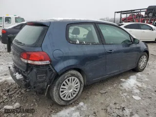 2013 Volkswagen Golf w/Conv & Sunroof with VIN WVWBB7AJ7DW115040, listed as a Copart auction lot 44748295 with 96,756 mi miles and Salvage Title. Bid and sale history available at carsss.com. Image 3.
