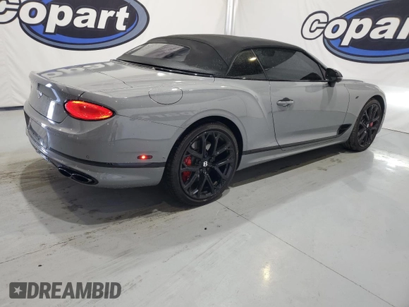 2023 Bentley Continental GT GT V8 z VIN SCBDG4ZG0PC006798, wystawiony jako Copart lot #84962754 z przebiegiem 5 073 mil mil oraz Szkoda całkowita • Salvage title. Historia ofert i sprzedaży dostępna na DreamBid. Obrazek 3.