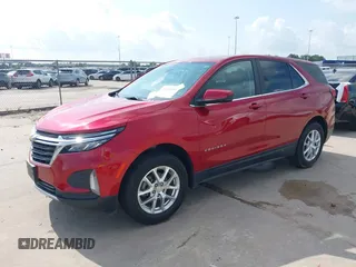 2022 Chevrolet Equinox LT with VIN 3GNAXUEV3NL226434, listed as a IAAI auction lot 42435297 with 68,342 mi miles and . Bid and sale history available at DreamBid. Image 18.