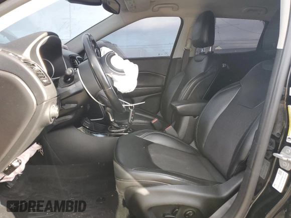 2019 Jeep Compass Altitude with VIN 3C4NJCBBXKT782364, listed as a Copart auction lot 87675935 with 89,121 mi miles and Salvage Title. Bid and sale history available at carsss.com. Image 7.