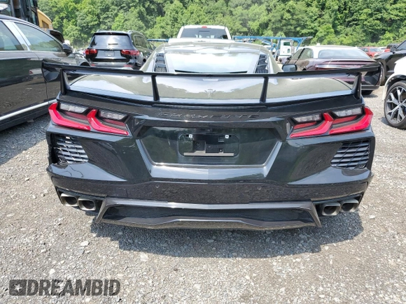 2022 Chevrolet Corvette 1LT с VIN 1G1YA2D46N5118906, выставлен на аукционе Copart как лот 59852094 с пробегом 29 923 миль миль и Списание • Salvage title. История ставок и продаж доступна на DreamBid. Изображение 6.