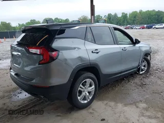 2024 GMC Terrain SLE with VIN 3GKALTEG7RL346411, listed as a IAAI auction lot 42338008 with 18,281 mi miles and . Bid and sale history available at DreamBid. Image 4.