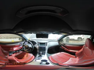 2017 Infiniti Q60 Red Sport 400 with VIN JN1FV7EL0HM701619, listed as a Copart auction lot 82981704 with 58,798 mi miles and Salvage title. Bid and sale history available at DreamBid. Image 14.