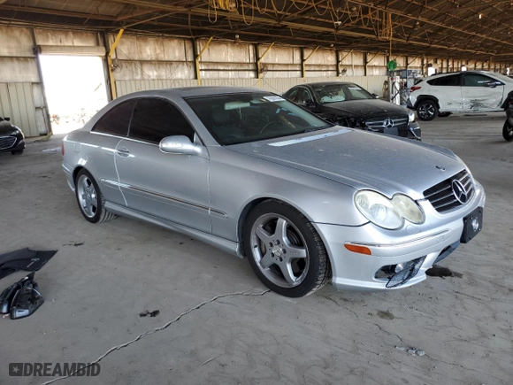 2004 Mercedes-Benz CLK-Class 5.0L with VIN WDBTJ75J04F084228, listed as a Copart auction lot 76501934 with 133,040 mi miles and Clean Title. Bid and sale history available at carsss.com. Image 4.