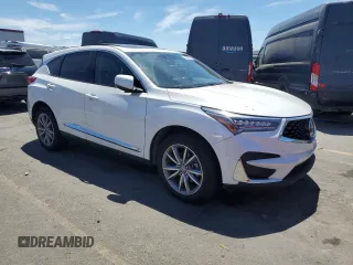 2021 Acura RDX Technology with VIN 5J8TC2H53ML038361, listed as a Copart auction lot 65662784 with Not Provided miles and Salvage Title. Bid and sale history available at carsss.com. Image 4.