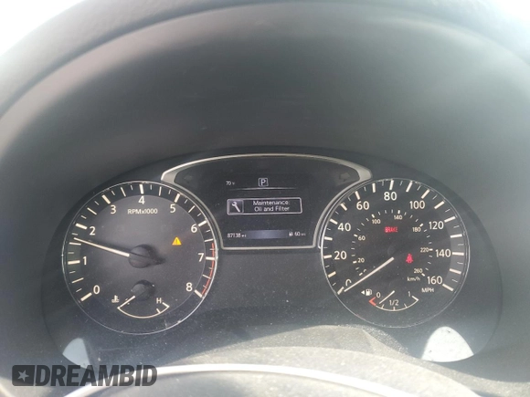 2016 Nissan Altima S z VIN 1N4AL3AP0GN315005, wystawiony jako Copart lot #54900805 z przebiegiem 87 138 mil mil oraz Szkoda całkowita • Salvage title. Historia ofert i sprzedaży dostępna na DreamBid. Obrazek 9.