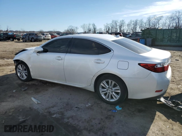 2014 Lexus ES 350 with VIN JTHBK1GG7E2123252, listed as a Copart auction lot 46333425 with 92,326 mi miles and Salvage Title. Bid and sale history available at carsss.com. Image 2.