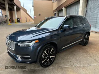 2024 Volvo XC90 Plus Bright Theme with VIN YV4062PE3R1155917, listed as a Copart auction lot 44853265 with 7,968 mi miles and Salvage Title. Bid and sale history available at carsss.com. Image 2.