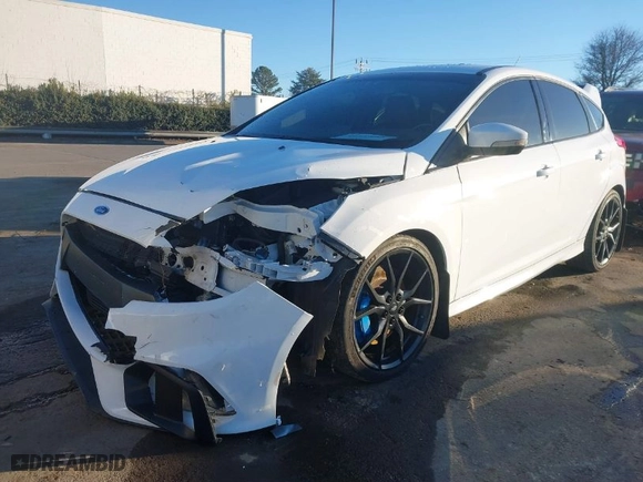 2017 Ford Focus RS with VIN WF0DP3TH8H4120064, listed as a IAAI auction lot 41295085 with NaN miles. Bid and sale history available at carsss.com. Image 2.