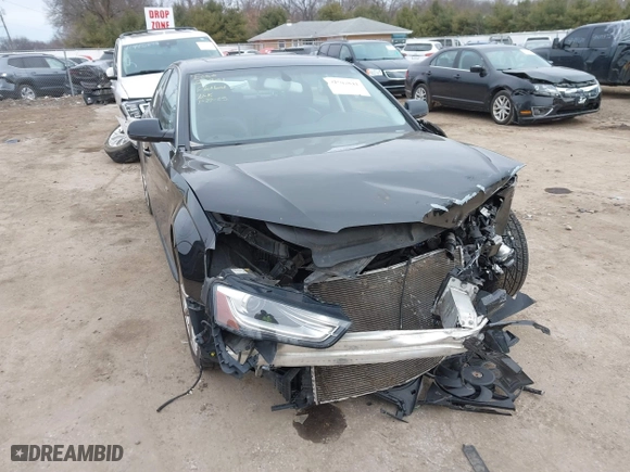 2016 Audi A4 Premium with VIN WAUBFAFL2GN000641, listed as a IAAI auction lot 41502841 with 149,667 mi miles. Bid and sale history available at carsss.com. Image 1.