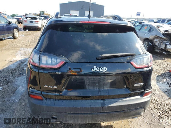 2022 Jeep Cherokee Latitude Lux with VIN 1C4PJMMX5ND517918, listed as a Copart auction lot 43620355 with 49,268 mi miles and Clean title. Bid and sale history available at DreamBid. Image 6.