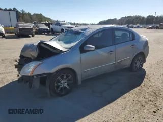 2012 Nissan Sentra S with VIN 3N1AB6APXCL734300, listed as a Copart auction lot 41873035 with 157,833 mi miles and Salvage Title. Bid and sale history available at DreamBid. Image 1.