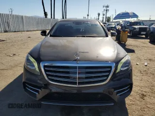 2018 Mercedes-Benz S 560 with VIN WDDUG8DB2JA369175, listed as a Copart auction lot 50404675 with 50,311 mi miles and Salvage Title. Bid and sale history available at carsss.com. Image 5.