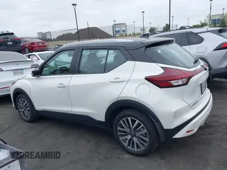 2023 Nissan Kicks SV with VIN 3N1CP5CV9PL483632, listed as a IAAI auction lot 42104642 with 9,964 mi miles. Bid and sale history available at carsss.com. Image 15.