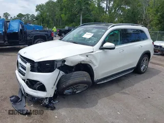 2021 Mercedes-Benz GLS 450 with VIN 4JGFF5KE3MA381420, listed as a IAAI auction lot 42055956 with 57,268 mi miles and . Bid and sale history available at DreamBid. Image 18.