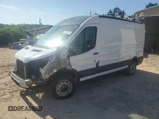2021 Ford Transit Cargo with VIN 1FTBR1C86MKA01959, listed as a Copart auction lot 50876485 with 140,457 mi miles and Salvage Title. Bid and sale history available at DreamBid. Image 1.