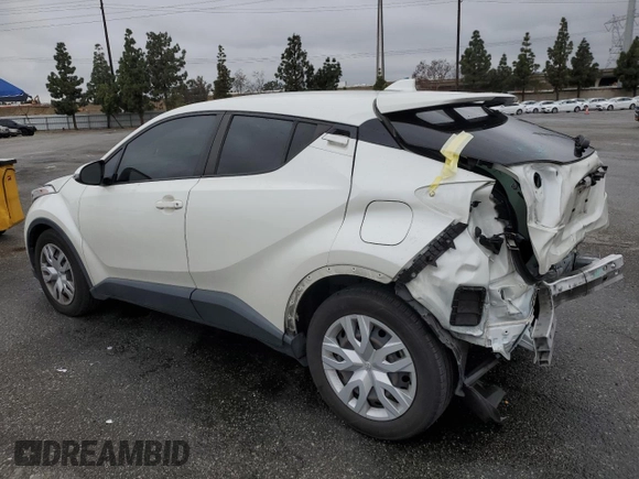 2019 Toyota C-HR XLE z VIN JTNKHMBX7K1028552, wystawiony jako Copart lot #55490905 z przebiegiem 127 397 mil mil oraz Szkoda całkowita • Salvage title. Historia ofert i sprzedaży dostępna na DreamBid. Obrazek 2.