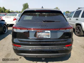 2024 Audi Q4 e-tron Premium Plus with VIN WA1LUBFZ9RP047531, listed as a Copart auction lot 65807914 with 0 mi miles and Salvage Title. Bid and sale history available at carsss.com. Image 6.