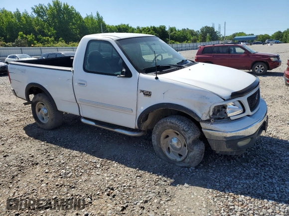 2001 Ford F-150 XL with VIN 1FTRF18L41NB60977, listed as a Copart auction lot 54933785 with 238,700 mi miles and Salvage title. Bid and sale history available at DreamBid. Image 4.