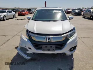 2021 Honda HR-V EX-L with VIN 3CZRU5H74MM715807, listed as a Copart auction lot 49443495 with 43,775 mi miles and Salvage Title. Bid and sale history available at carsss.com. Image 5.