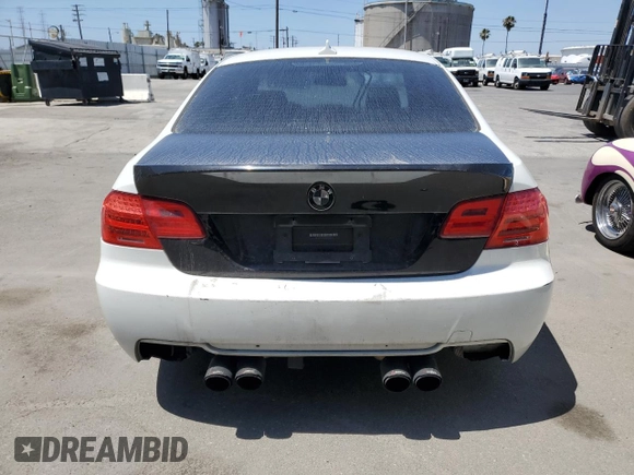 2011 BMW 3 Series 335is with VIN WBAKG1C58BE617912, listed as a Copart auction lot 55676865 with Not provided miles and Salvage title. Bid and sale history available at DreamBid. Image 6.