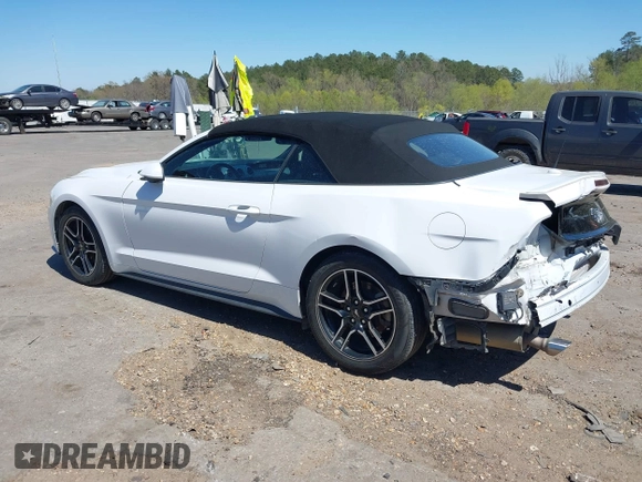 2021 Ford Mustang EcoBoost with VIN 1FATP8UH6M5103056, listed as a IAAI auction lot 41822722 with 71,820 mi miles. Bid and sale history available at carsss.com. Image 3.