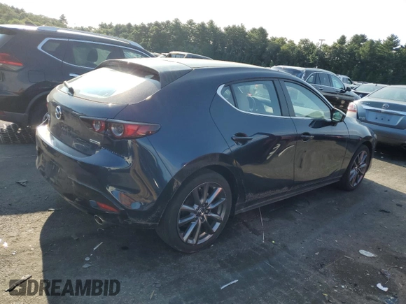 2021 Mazda Mazda3 Hatchback Preferred with VIN JM1BPBLL3M1329037, listed as a Copart auction lot 69413534 with 20,096 mi miles and Salvage Title. Bid and sale history available at carsss.com. Image 3.
