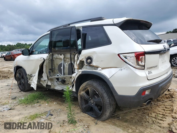 2019 Honda Passport Elite with VIN 5FNYF8H00KB005305, listed as a Copart auction lot 63369345 with 49,267 mi miles and Salvage title. Bid and sale history available at DreamBid. Image 2.