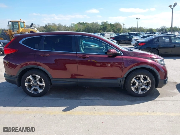 2018 Honda CR-V EX-L with VIN 7FARW1H82JE048399, listed as a IAAI auction lot 41638726 with 72,497 mi miles. Bid and sale history available at carsss.com. Image 13.