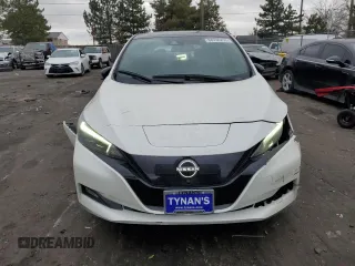 2025 Nissan LEAF SV Plus with VIN 1N4CZ1CV2SC559072, listed as a Copart auction lot 88994255 with 2,929 mi miles and Salvage Title. Bid and sale history available at carsss.com. Image 5.