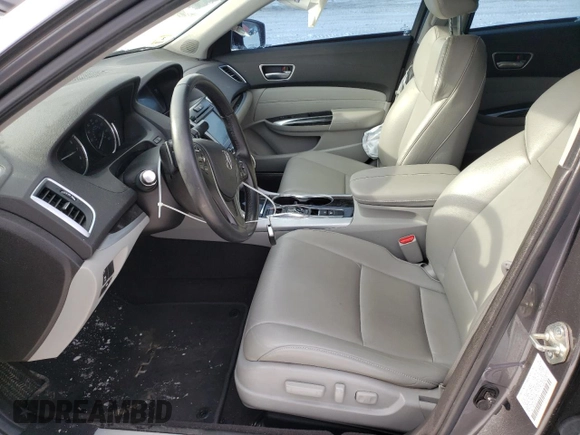 2020 Acura TLX with VIN 19UUB2F33LA001930, listed as a Copart auction lot 44854855 with 55,429 mi miles and Salvage Title. Bid and sale history available at carsss.com. Image 7.