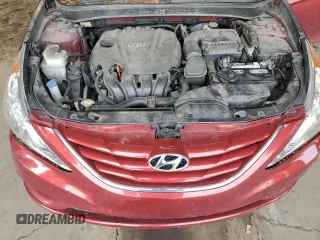 2013 Hyundai Sonata GLS with VIN 5NPEB4AC3DH616929, listed as a Copart auction lot 60520335 with 84,206 mi miles and Salvage title. Bid and sale history available at DreamBid. Image 11.