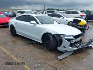 2014 Audi A7 Prestige with VIN WAU2GAFC7EN126780, listed as a IAAI auction lot 42095865 with Not provided miles and . Bid and sale history available at DreamBid. Image 1.