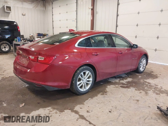 2016 Chevrolet Malibu LT with VIN 1G1ZE5ST7GF290945, listed as a IAAI auction lot 41257075 with 118,429 mi miles and . Bid and sale history available at DreamBid. Image 4.