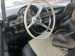 1957 Ford Thunderbird with VIN D7FH241317, listed as a Copart auction lot 78263654 with 92,102 mi miles and Salvage Title. Bid and sale history available at DreamBid. Image 8.