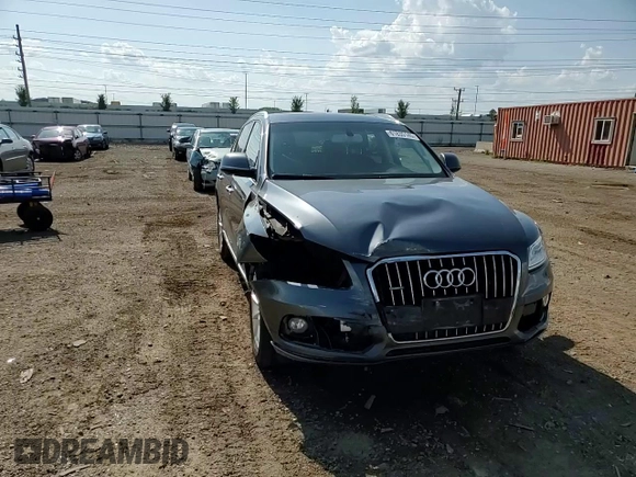 2016 Audi Q5 Premium with VIN WA1C2AFP7GA064102, listed as a Copart auction lot 61835145 with 79,962 mi miles and Salvage title. Bid and sale history available at DreamBid. Image 13.