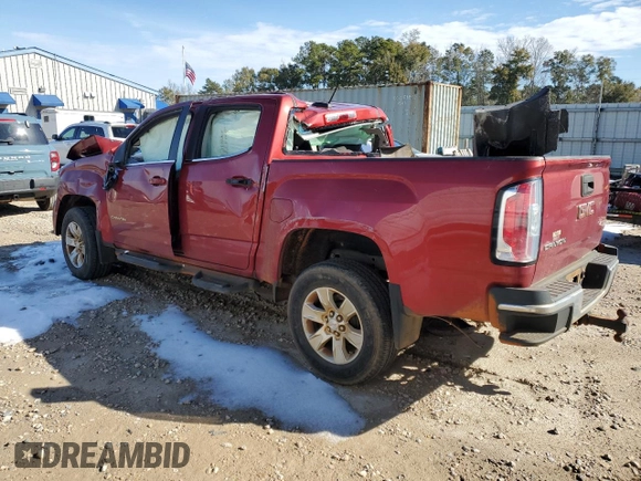 2016 GMC Canyon 2WD SLE with VIN 1GTG5CE3XG1285167, listed as a Copart auction lot 88761355 with 0 mi miles and Non Repairable. Bid and sale history available at carsss.com. Image 2.